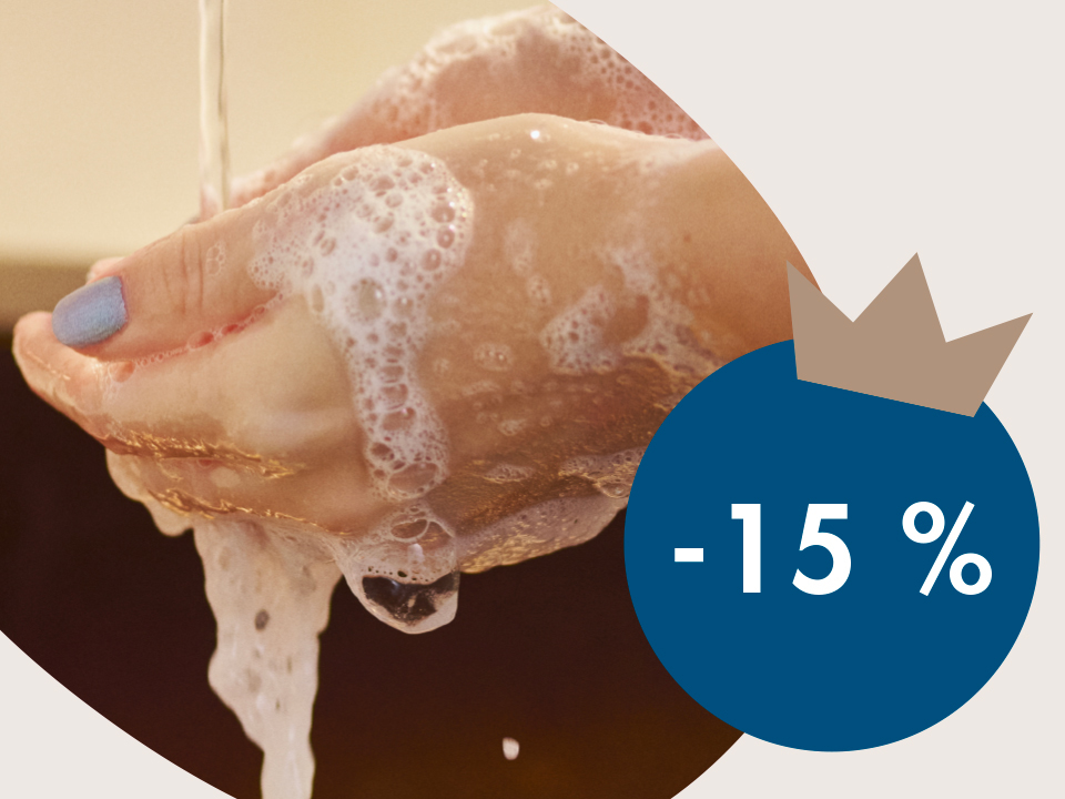 Hand soaps -15%