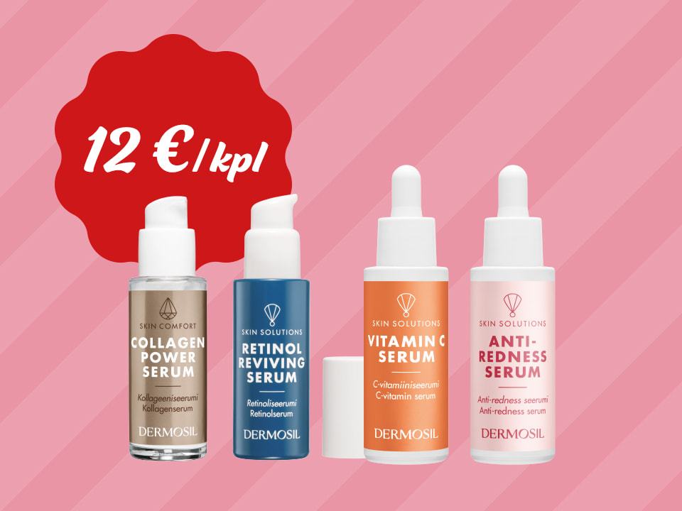 Selected Face Serums €12 each