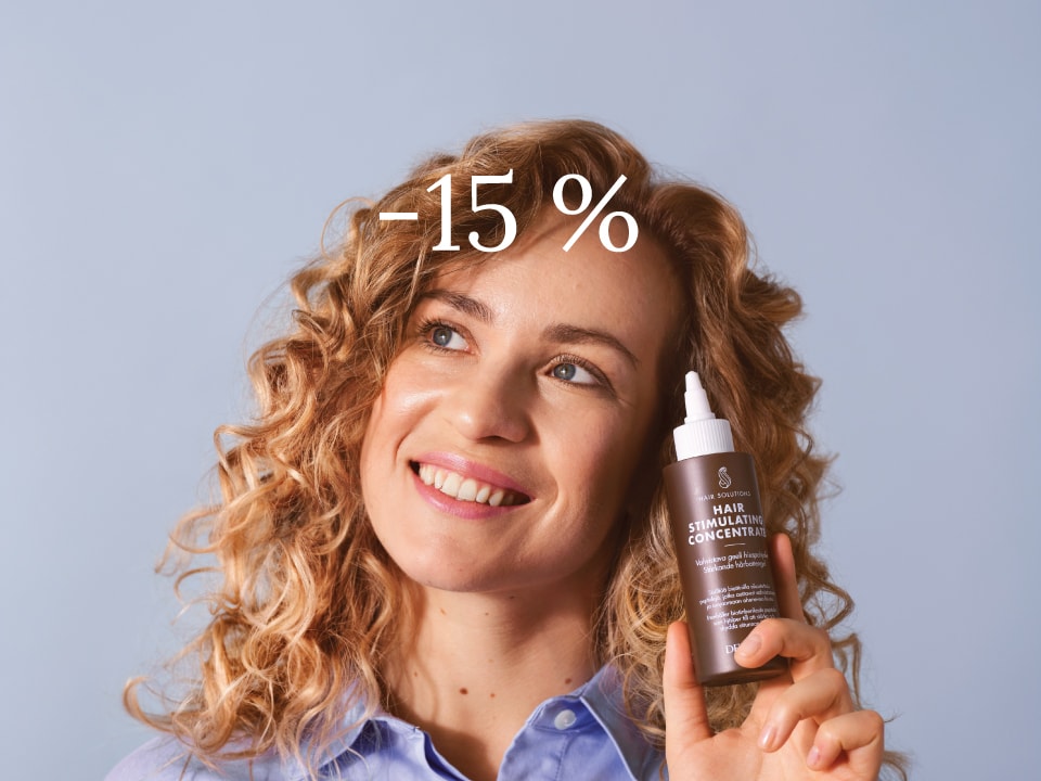 Hair masks and serums -15%